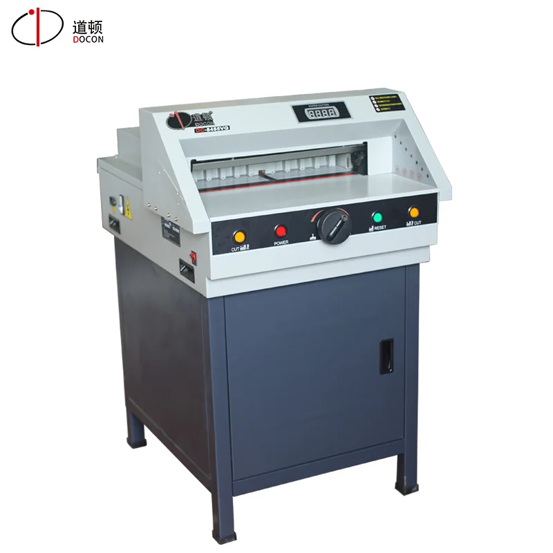DC-8455VG Electric Paper Cutting Machine 450mm A3 Format Electric Guillotine