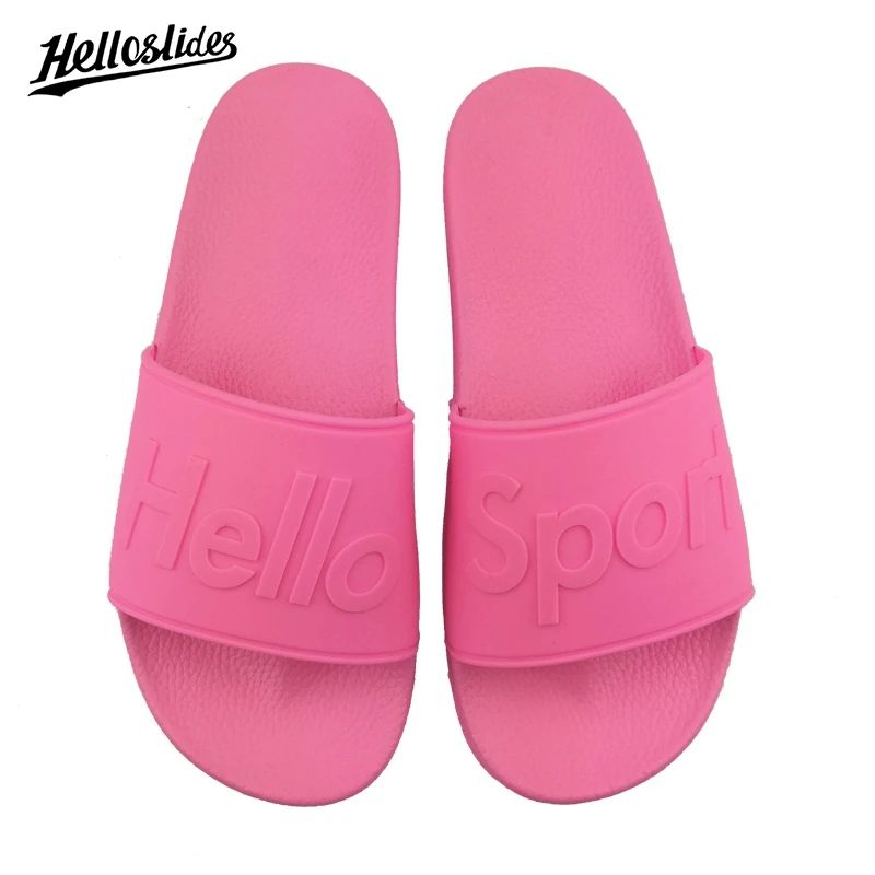 
Helloslides Blank Sublimation Slides Rubber Slippers For Women Custom Sandals With Logo Womens Slides Footwear Designer Sandals 