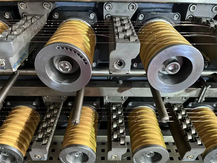 JIACHENG 4 Wires Intermediate Copper Wire Cable Drawing Making Machine with Annealer