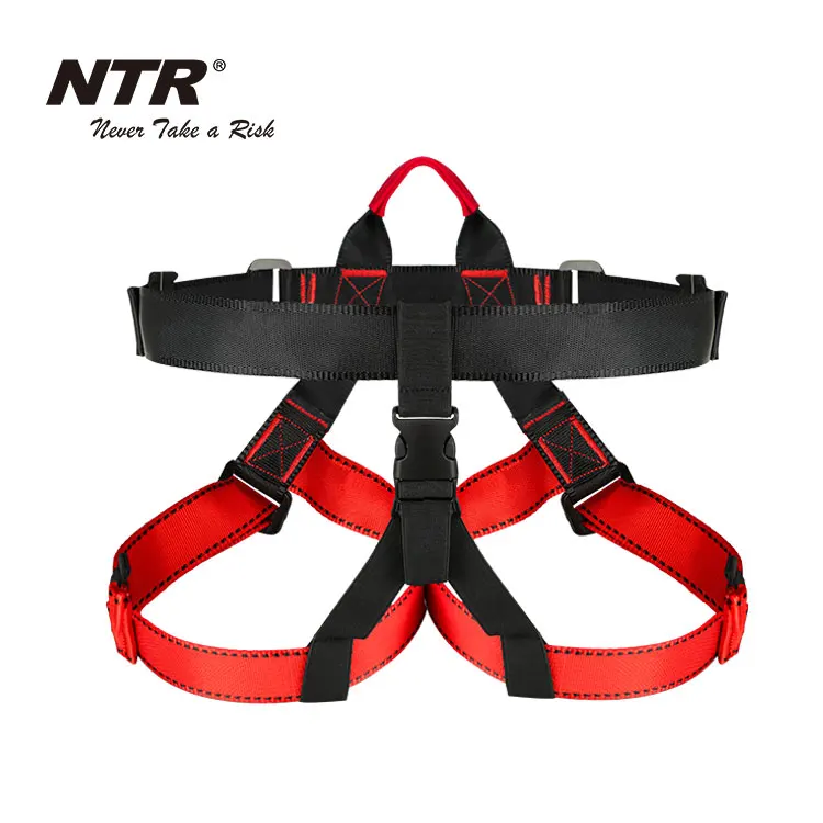 Climbing harness protect waist safety harness half body harness for mountaineering/fire rescuing/rock climbing/rappelling