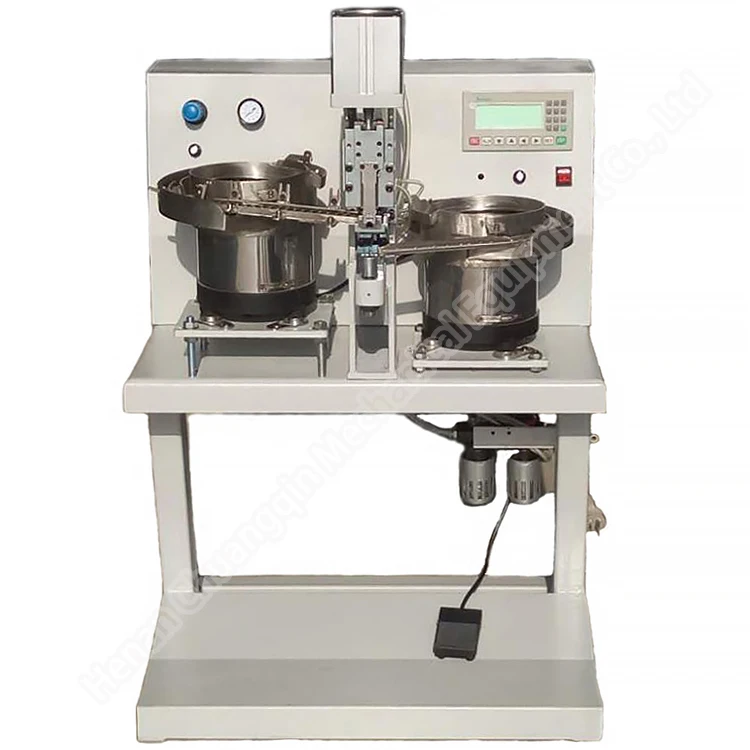 automatic coconut button making machine automatic snap press button machine 12 head