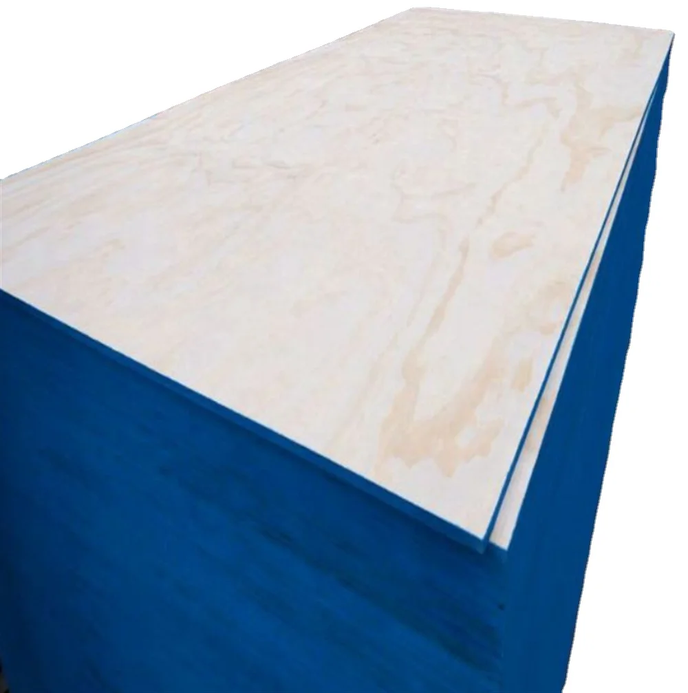 CDX Radiata Pine BB/CC Plywood Solid Poplar Core E1 Formaldehyde Emission Standards Wood Materials for Pine Ply Board