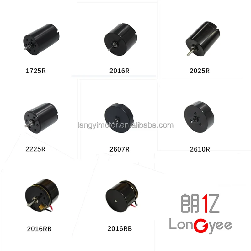 7V 12V 10000rmp brushed DC motor high torque permanent magnet dc motor for tattoo machine and RC servo