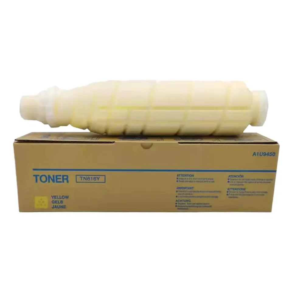Generic Konica Minolta Tn616 Tn-616 Toner Units For C6000 7000 A1u9150 A1u9450 A1u9350 A1u9250 Compatible Toner Cartridges