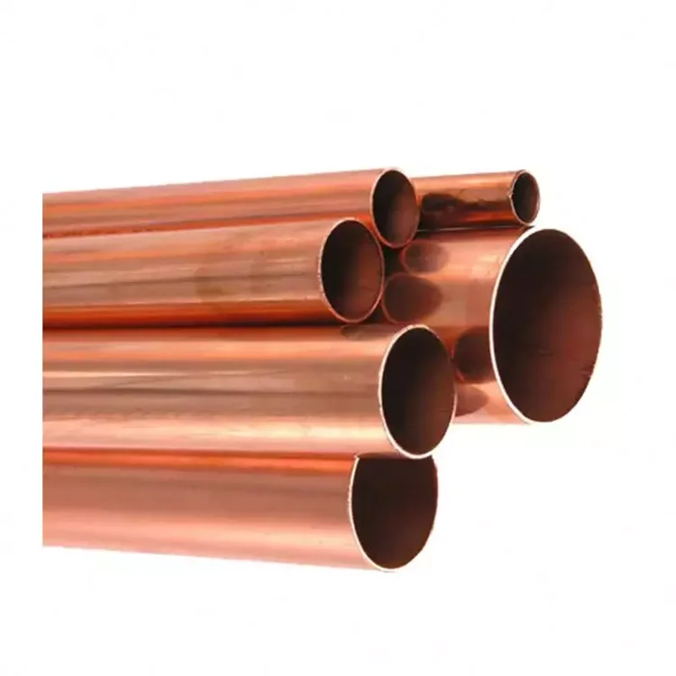 Factory Price Refrigeration Copper Tube C10800 C10930 C11500 Copper Capillary Tube 10MM 12MM 15MM Copper Tube Manufacturers