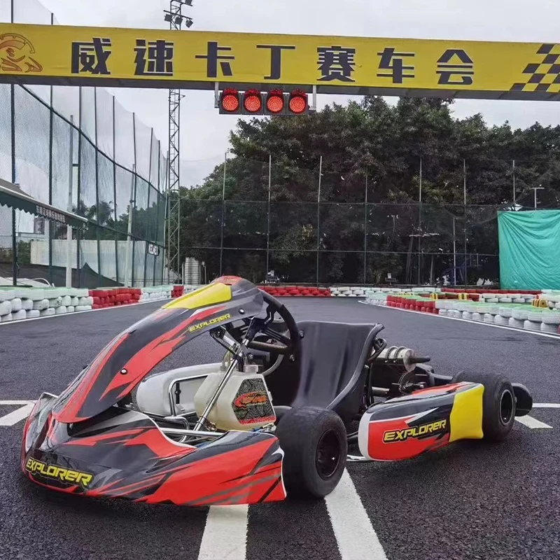 CE Approved adult oedal go kart buggy with 125cc 3+1 gasolina engine