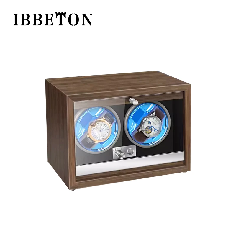 Automatic Mechanical Watch Winder Solid Wood Mute Mabuchi Motor From Japan Household Storage Box Gift