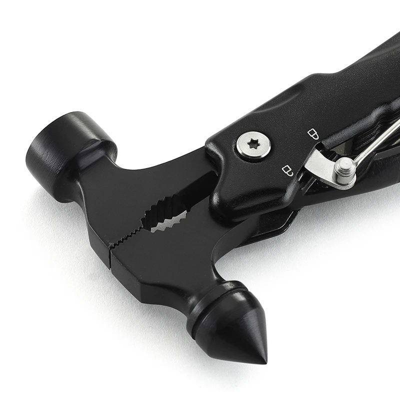 MF-73AH Multi Purpose Exploring Camping Hiking Portable Folding 12-In-1 Multifunctional Hammer