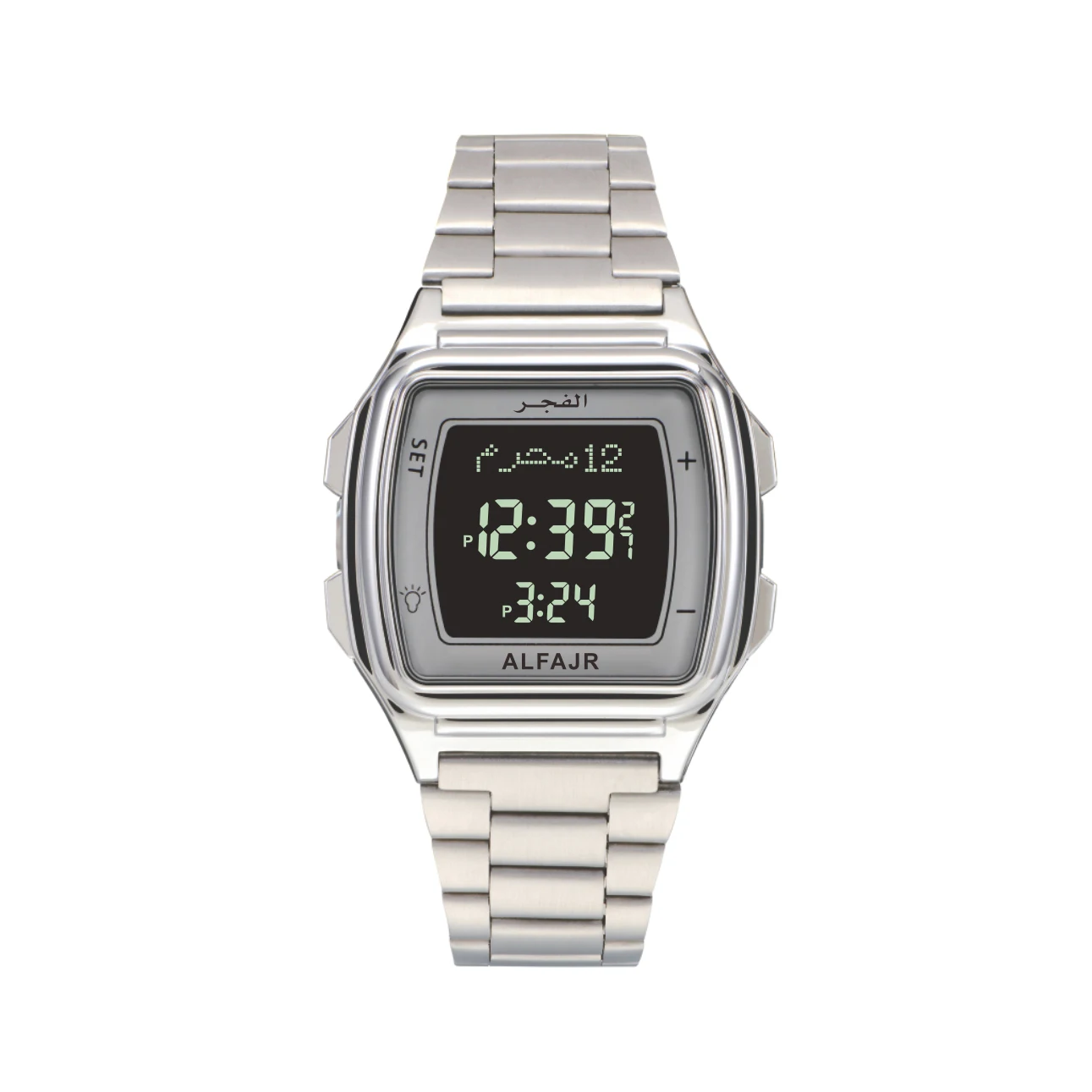 ALFAJR WP-04 Арабские исламские часы Qibla Jam Tangan Saat наручные часы Harameen Azan мусульманские молитвы Reloj цифровые часы