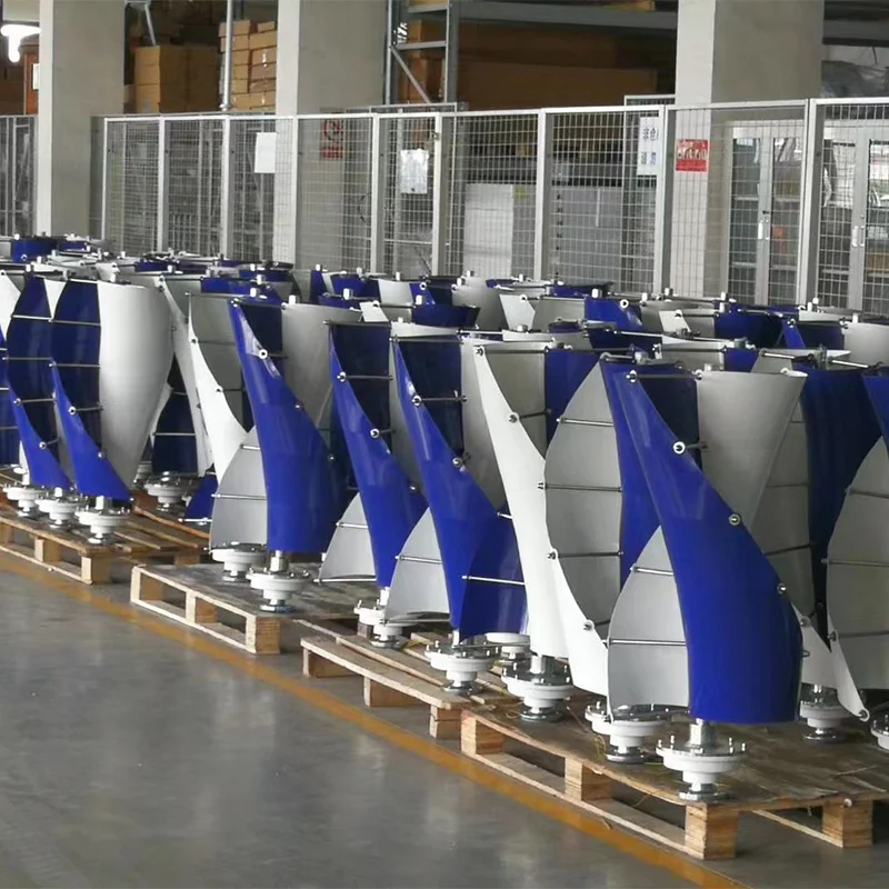 2024 500W 1000W 2000W 12V 24V 48V Micro Vertical Wind Turbine Generator Small Wind Generator Wind Turbine System Home