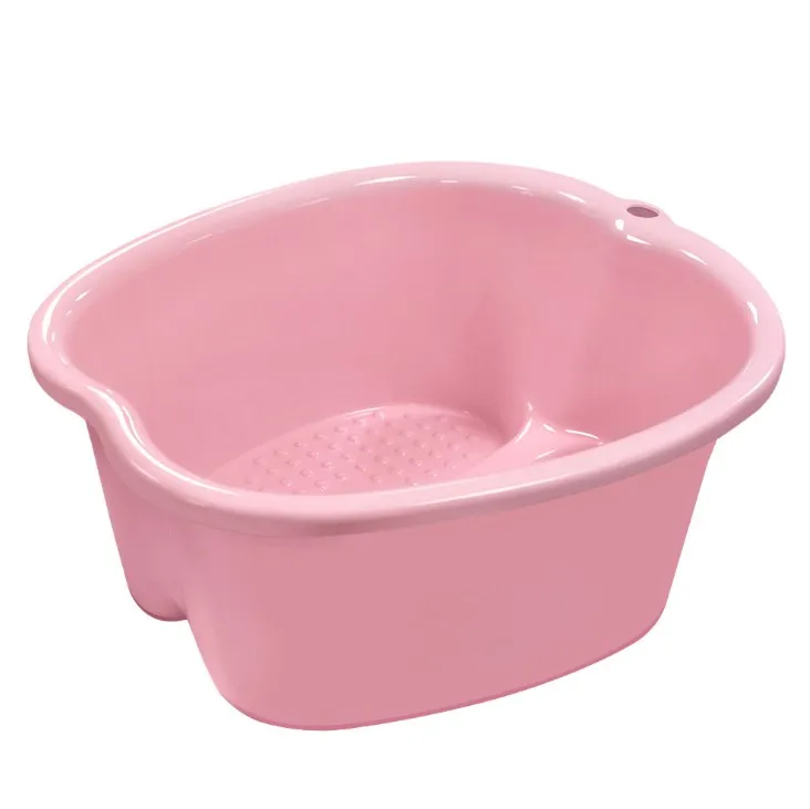 Factory Wholesale Foot Bath Massage Pedicure Basin Thickened and Raised Plastic Soaking Spa Bowl