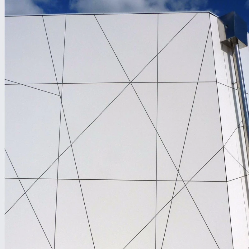 Алюминиевая облицовка внутренних Наружных Стен Облицовка PVDF огнестойкая 4 мм