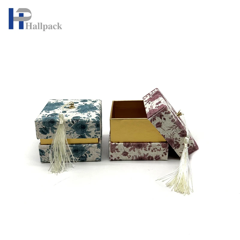 Hot Sale Customized Recycled Cardboard Packaging Box Flannel Paper Boxes for Gift