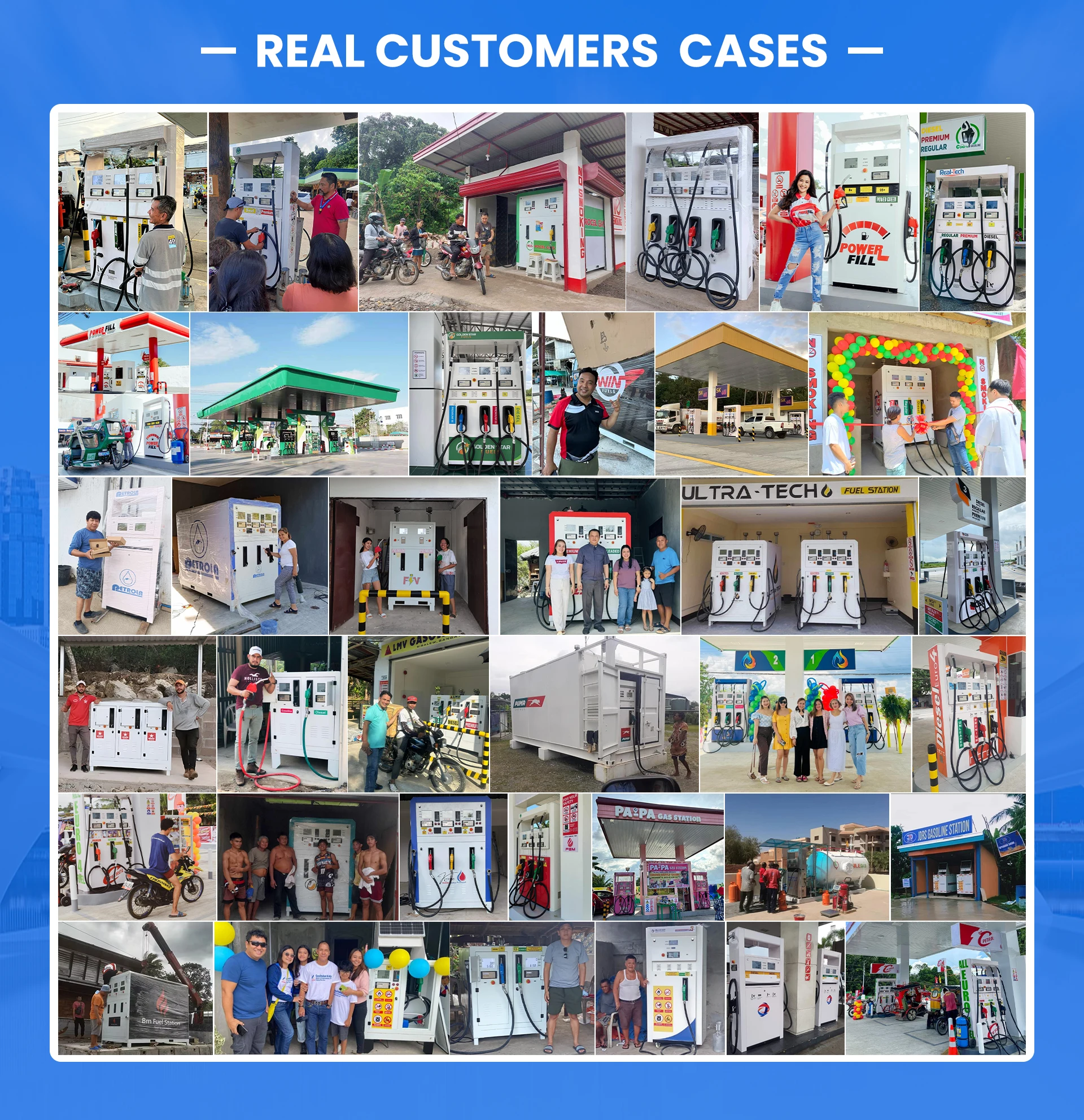 Blue Sky RT-W333 3 Nozzle Fuel Dispenser With 3 Nozzle For Gas station