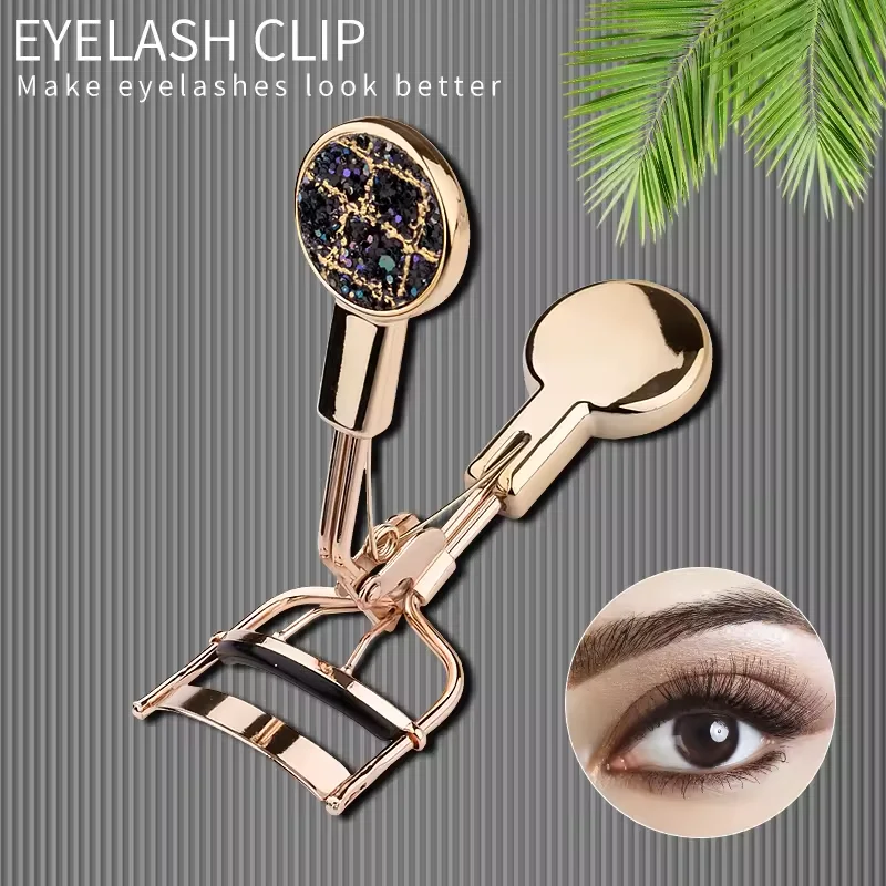 Professional Stainless Steel Eyelash Curler with Multiple Color Options Lashes Tweezers Applicator