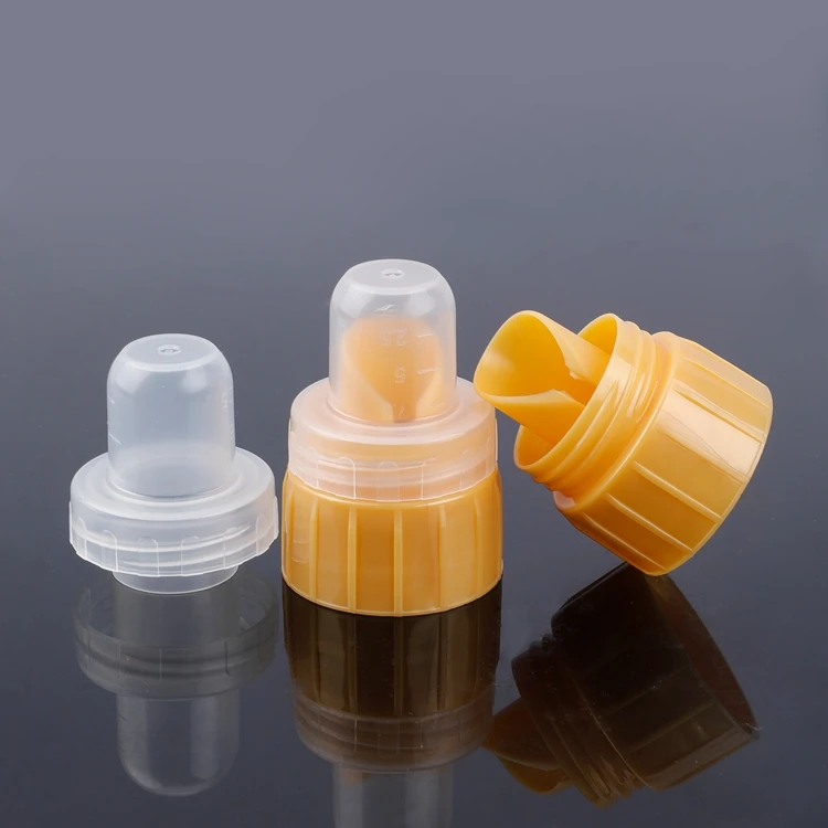 Double walls 38mm PP plastic screw cleaning bottle cap,laundry detergent bottle cap,laundry liquid bottle cap