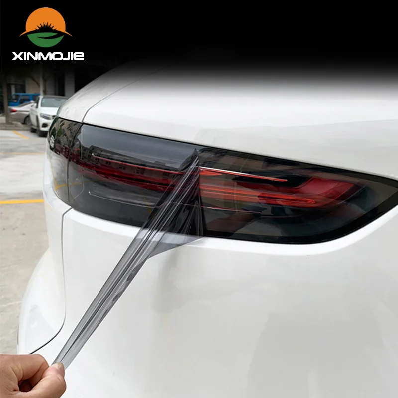 2021 New Chameleon Car Head Light Black TPH Roll Transparent Car Lamp Headlight Tint Film