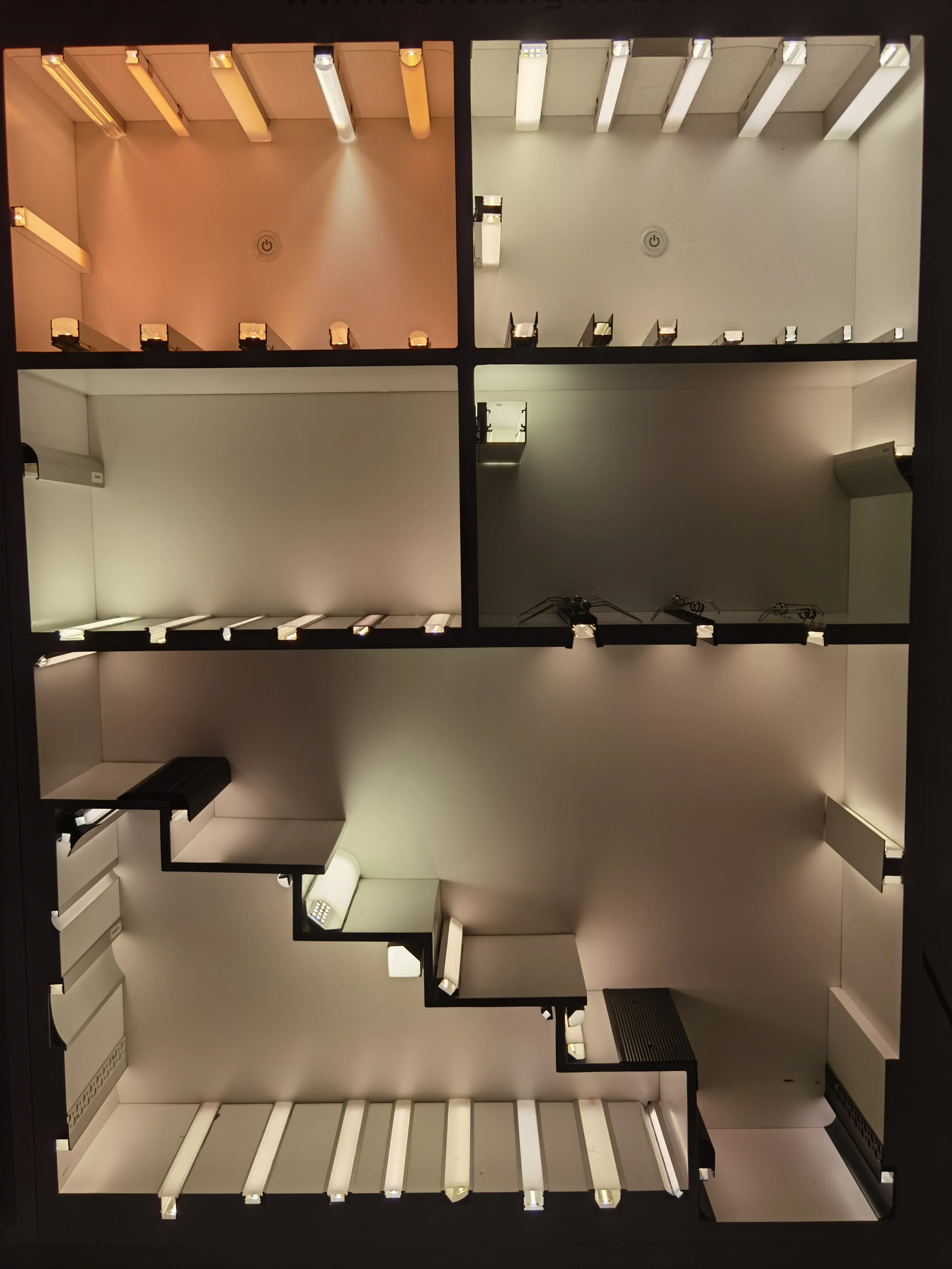 23*8mm Recessed aluminum extrusion led aluminum profiles for led strips lights