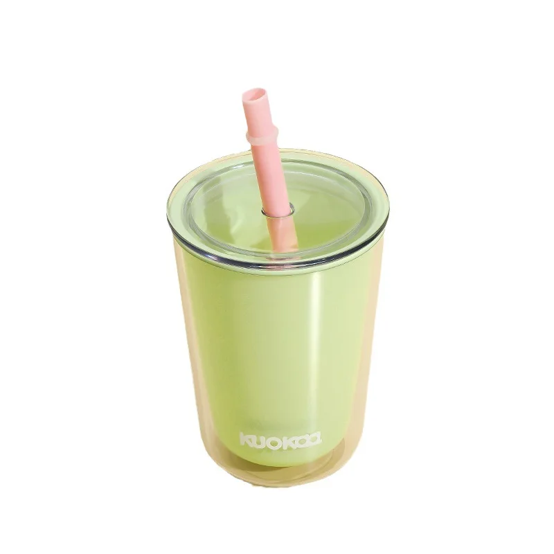 16 oz Reusable Color Changing Temperature Plastic Cups, Drinking Tumbler with Lids & Straws Wholesale Bulk