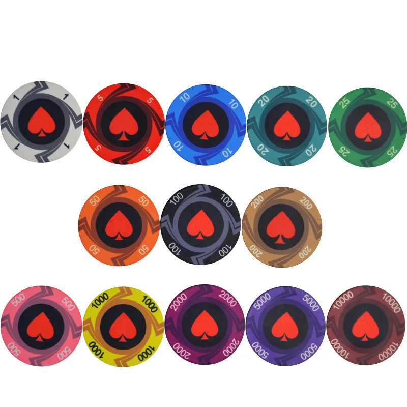 10g Ceramic Poker Chips Ept Custom Ceramic Poker Chip Wholesale Custom Poker Chips Manufacturer/