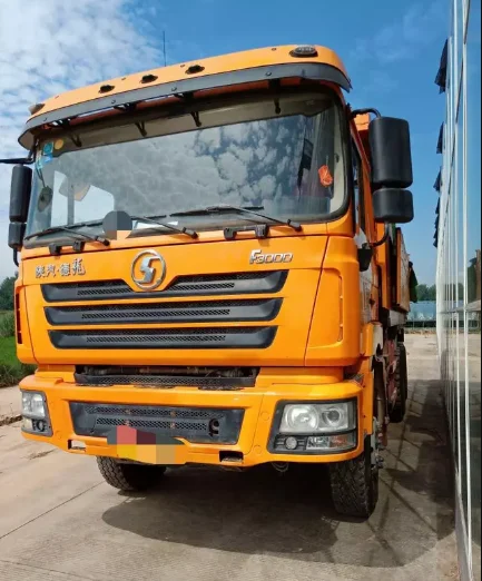 Shacman Used Dump Truck 12wheels 380hp for sale