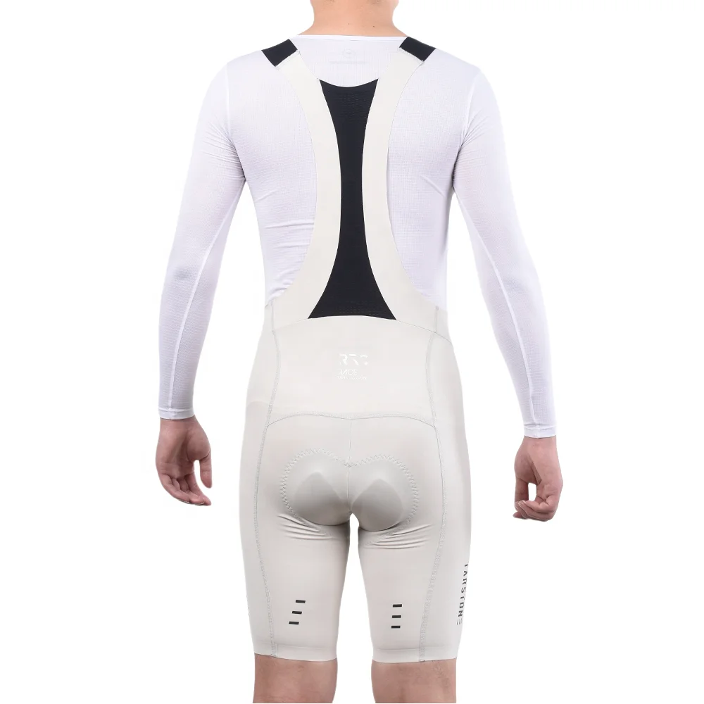 Custom Multicolor Bike Bib Short High Elasticity Cycling Bib Shorts Matte Double-Sided Fabric With Reflective Strip Bike Shorts