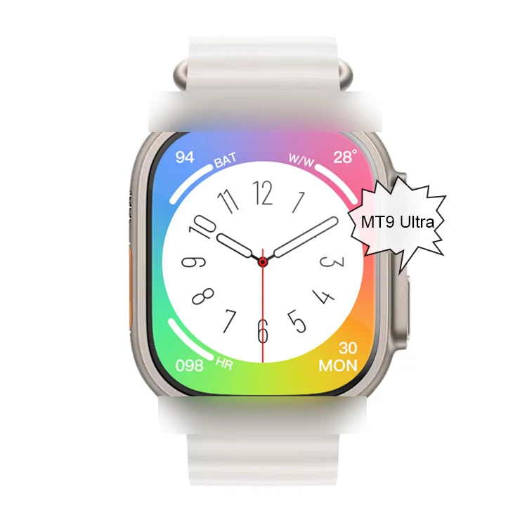 2.2inch IP67 waterproof NFC Men Sport Compass Smartwatch Store Music Play MT9 Ultra Smart Watch with Call