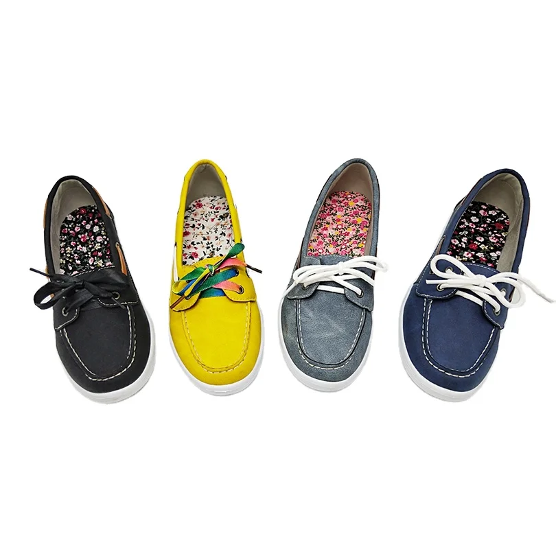 OEM Custom 2022 Fashion Simple New Styles High Quality Ladies Loafer Black Flat Shoes For Women