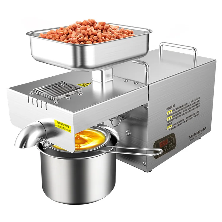 Mini Oil Press Machine Home Olive Commercial Oil Pressing Machine Almond Oil Pressing Machine