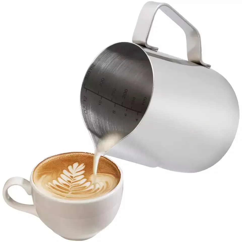 Hot sale Frothing Pitcher Stainless Steel Milk Cup Pitcher Latte Art Jug milk pitcher milk jugs