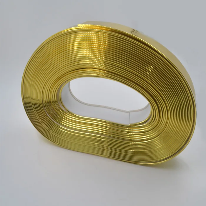 6CM 8CM  Steelcord word edge Channel Letter Aluminum Coil Strip  for Channel Letters Sign Making with folded edge