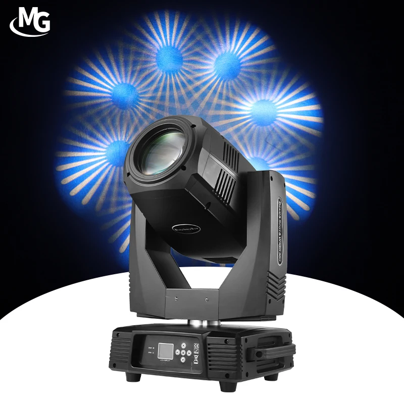 Adjustable Moving Head 380w Beam Wash Spot 3 In 1 BSW Moving Head Light For Disco Large Party Show