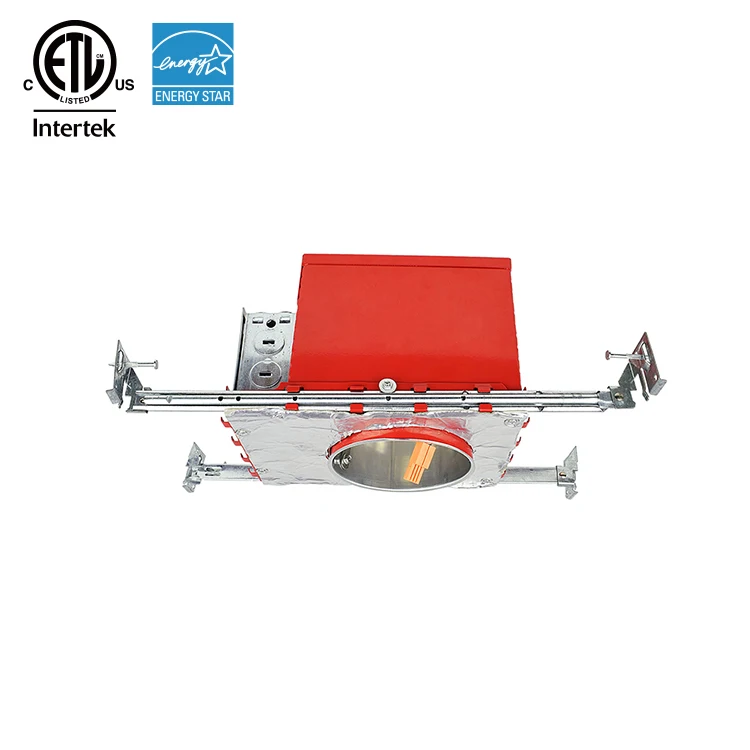 ETL construction fire rated down lights ic airtight downlight housing 6 inch