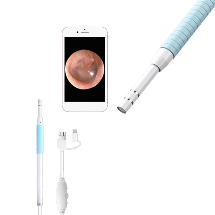 
 3 в 1 Ушная палочка android эндоскоп usb отоскоп бороскоп type-c ухо ясно отоскоп медицинского ухо выбора  Содержимое упаковки