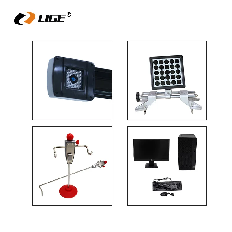 LIGE car 3D wheel alignment machine advanced vehicle equipment factory price