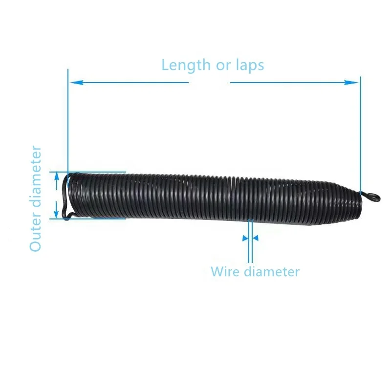 Anti-rust High Carbon Steel Roller Gate Garage Door Torsion Springs Rolling Shutter Door Spring