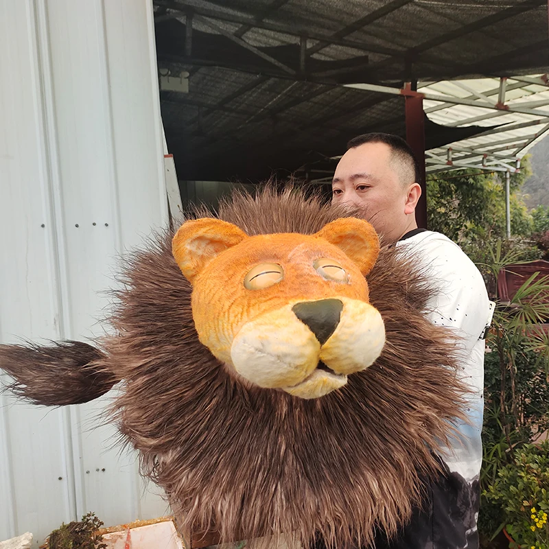 Simulation dinosaur hand baby puppet for sale Animatronics Realistic Baby Dinosaur animals Puppets For Sale