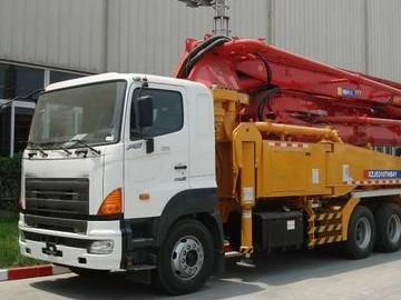 Xuzhou Brand 62M Concrete Pump Truck HB62V With Sitrak/Volvo/Benz/Man Chassis