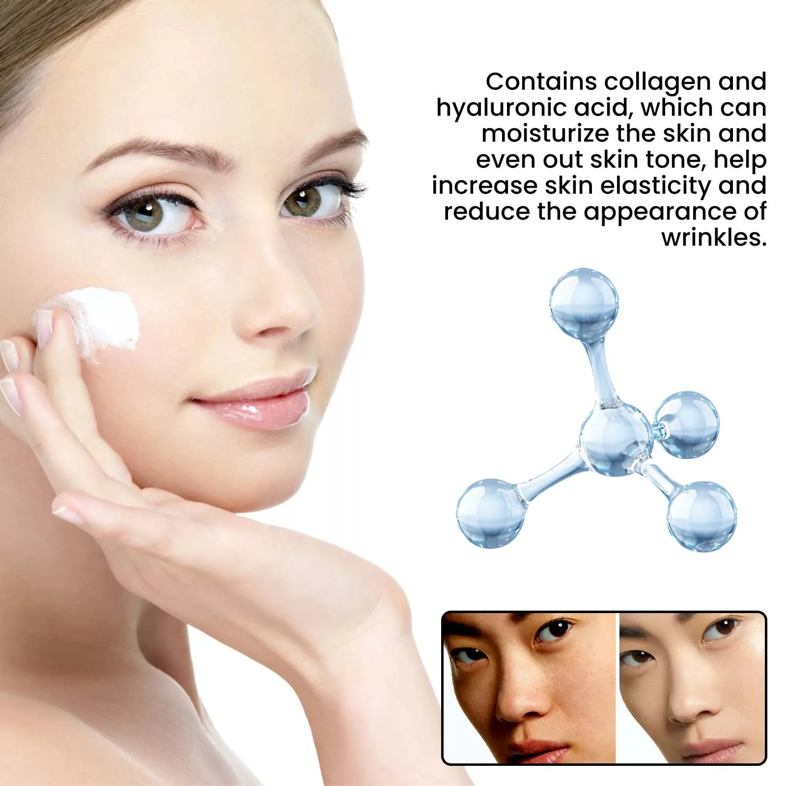 OUHOE Custom Logo 30ML Hydra Moist Cream Unique Magic Cream Conceal Tone Up Cream