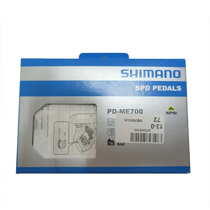 Shimano GRX педали PD-ME700 Trail регулируемый стабильный самозапирающийся велосипед для MTB велосипеда ME700