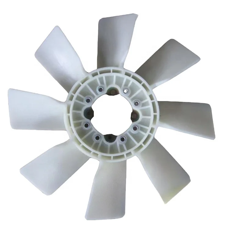 Holes Japanese car radiator cooling system fan blade for HINO 16306-2061  Blades 8 fan blade