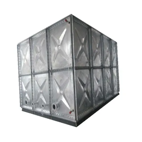 Discount! 600 cubic meter Hot dip galvanized steel panels assembled fire fighting water storage tank fire cistern