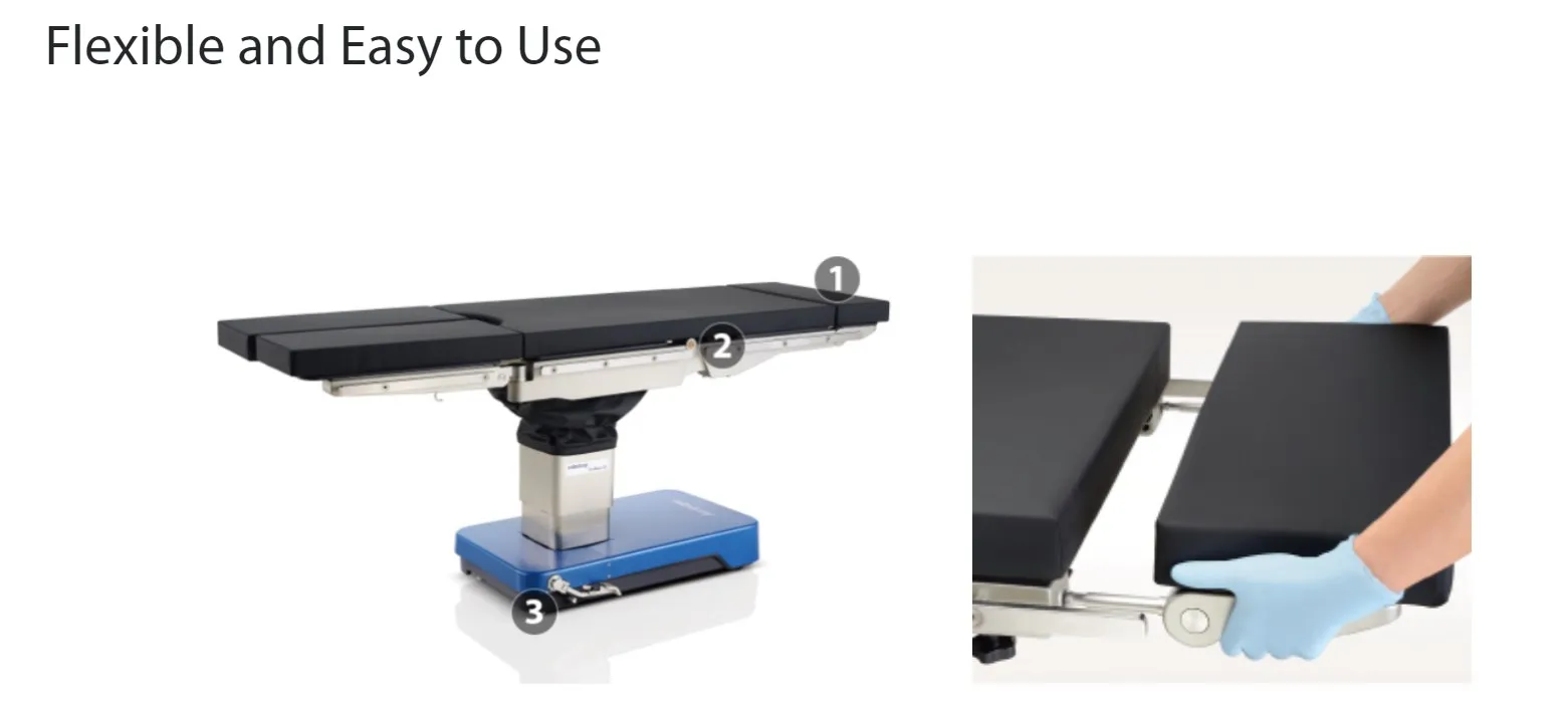 Mindray UniBase 30 Operating Table Hybase 8300/8500 Mindray Electro-hydraulic Operating Table