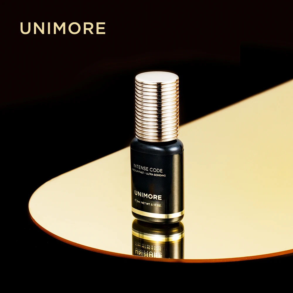 Unimore mini professional hypoallergenic adhesive eyelashes glue lash extensions