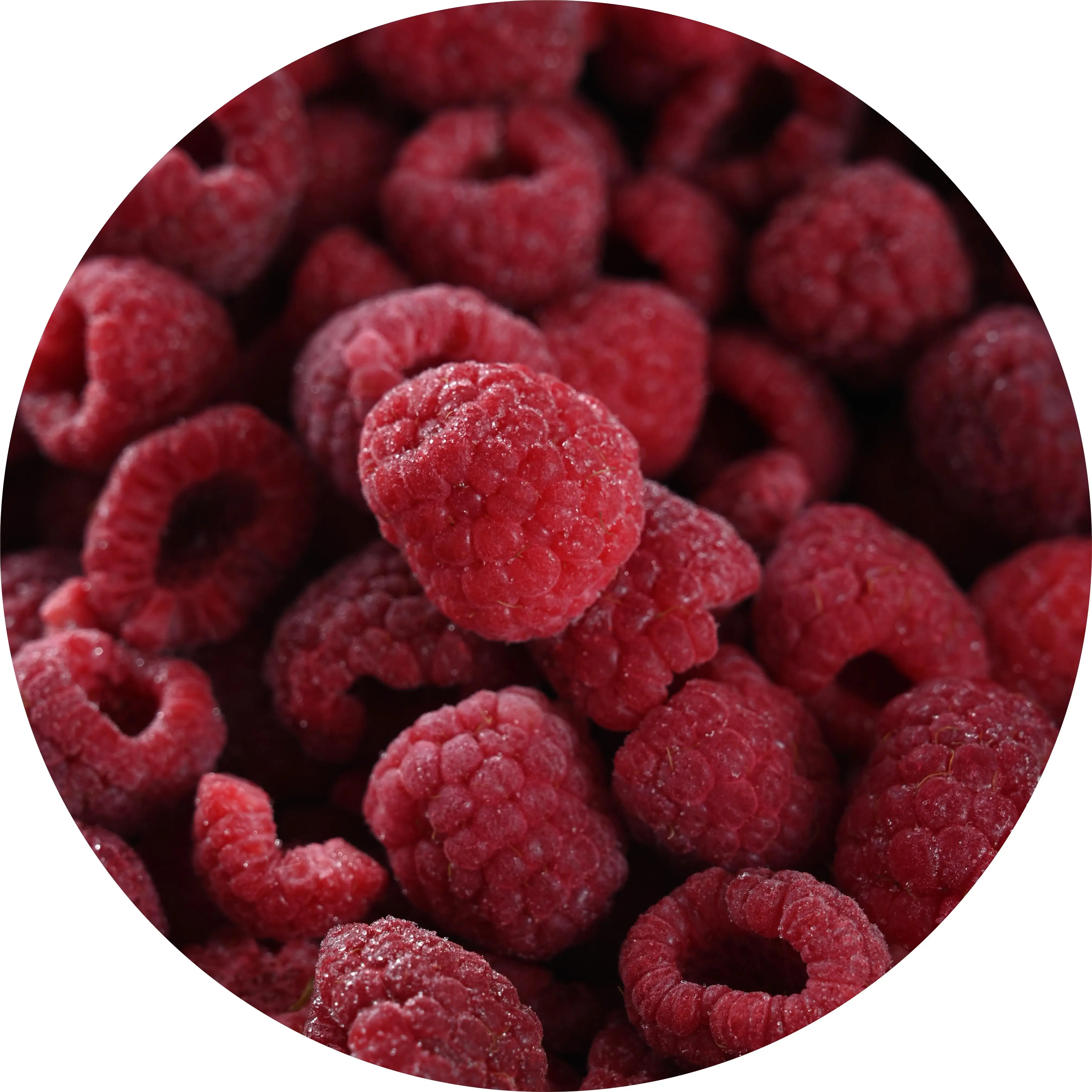 iqf factory direct export frozen raspberry wholesale frozen raspberries Quick frozen high-quality raspberry