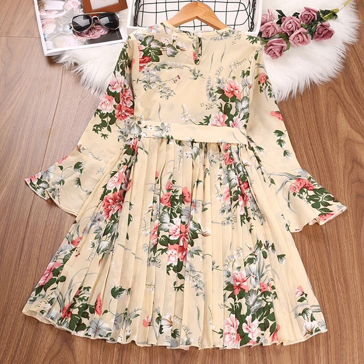 Girl Clothes Kids Clothing Wholesale 10 Years Old Dress in Big Size  Winter Girls Dresses