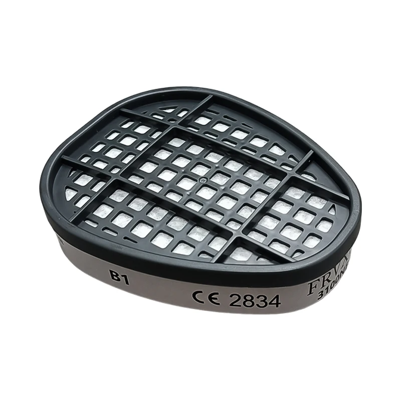 Усовершенствованный картридж химического фильтра для респираторов обеспечивает надежную защиту от вредных паров газов и твердых частиц
