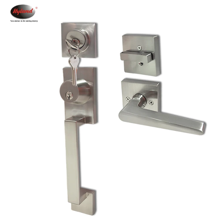 HYLAND OEM 70722 DC  Hot sale high quality Zinc Alloy handle door lock export For USA  market With Passage Function Door Lock