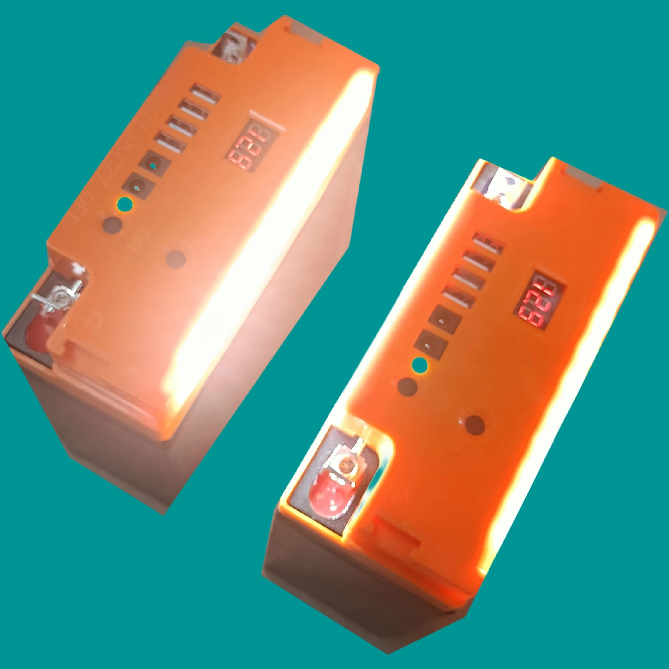 Best-selling USB Plug Converter Mobile Power refurbished battery Orange LED lamp shade Outdoor lighting power DC/12V jack