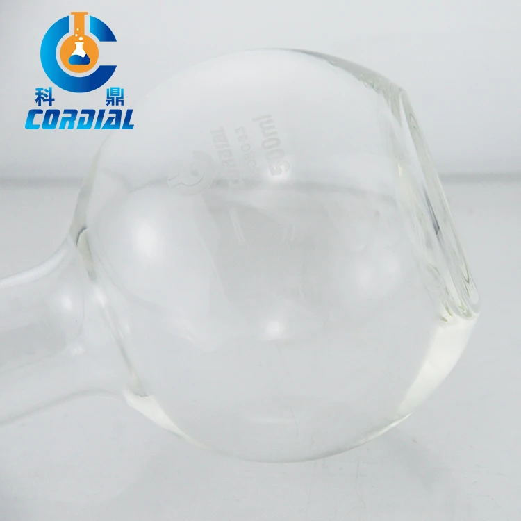 1111 CORDIAL Labs Glass 500ml  Flat Bottom One Neck Boiling Flask